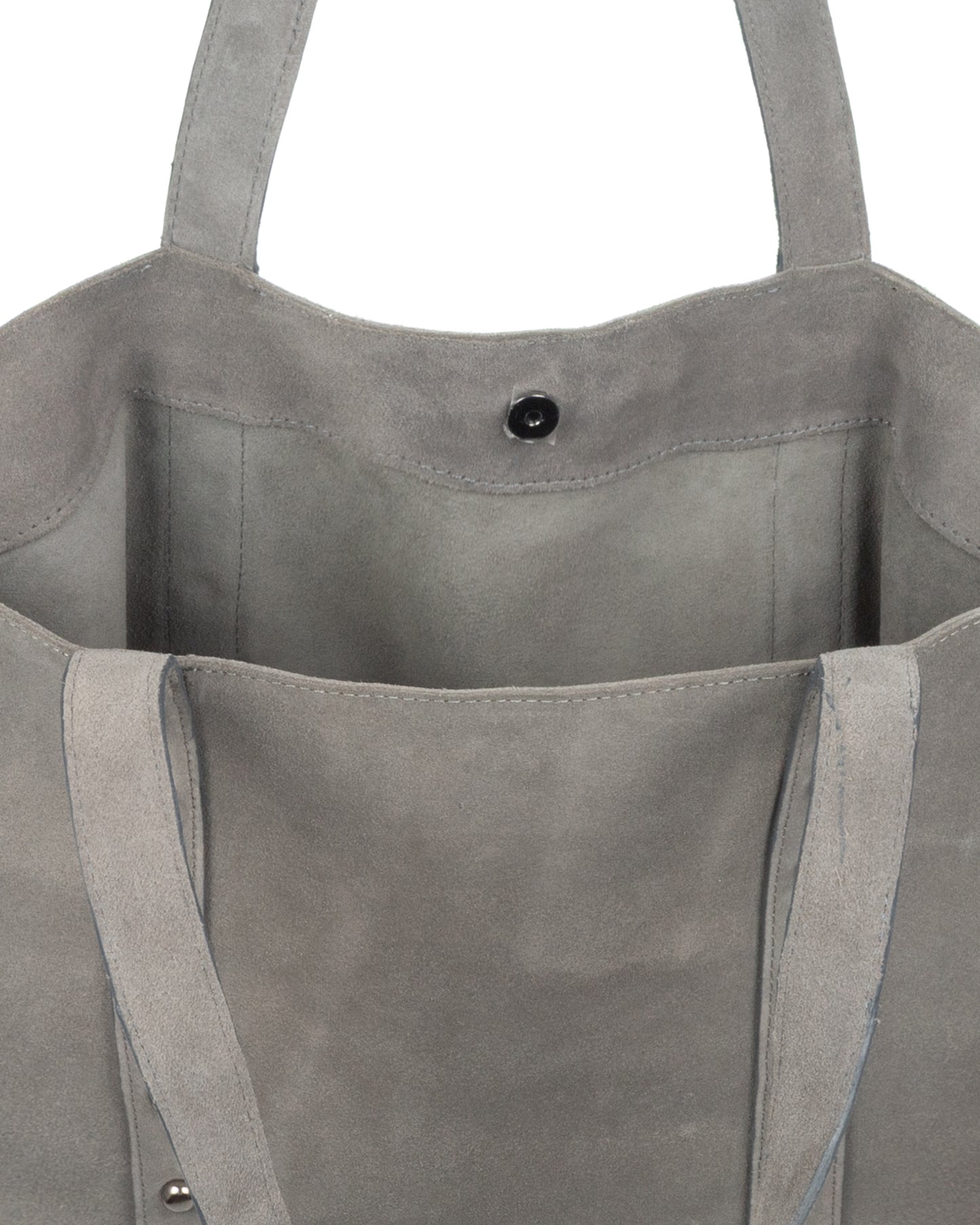 BOLSA LEXI GAMUZA GRIS