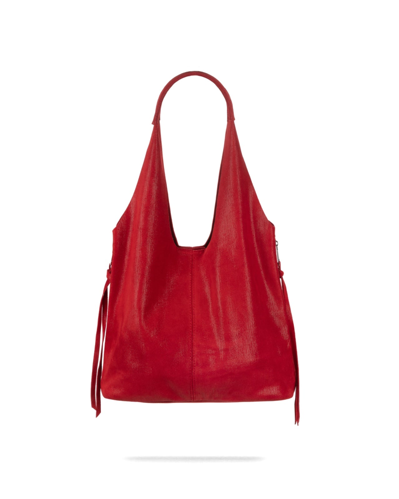 BOLSA HUDSON GAMUZA ROJA