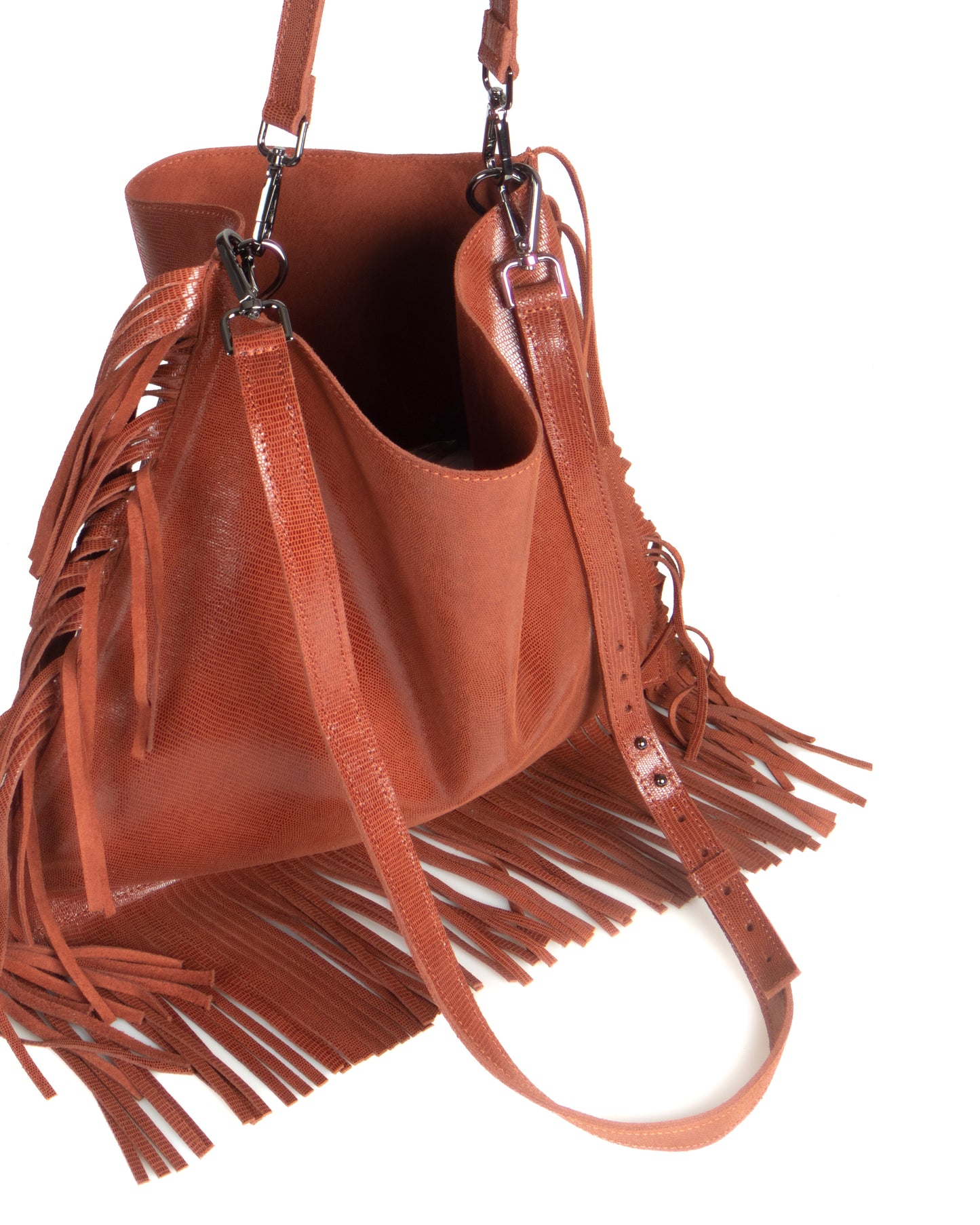 BOLSA SOHO NARANJA QUEMADO