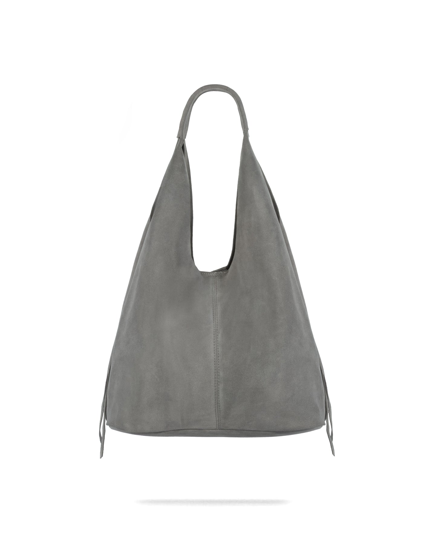 BOLSA HUDSON GAMUZA GRIS