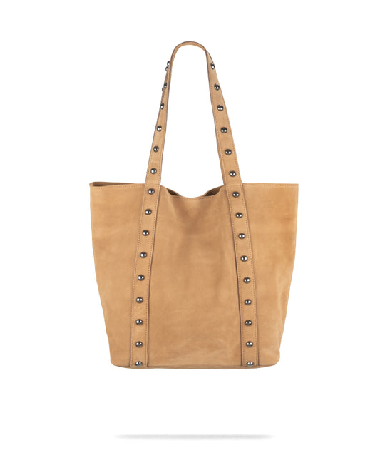 BOLSA LEXI GAMUZA CAMEL