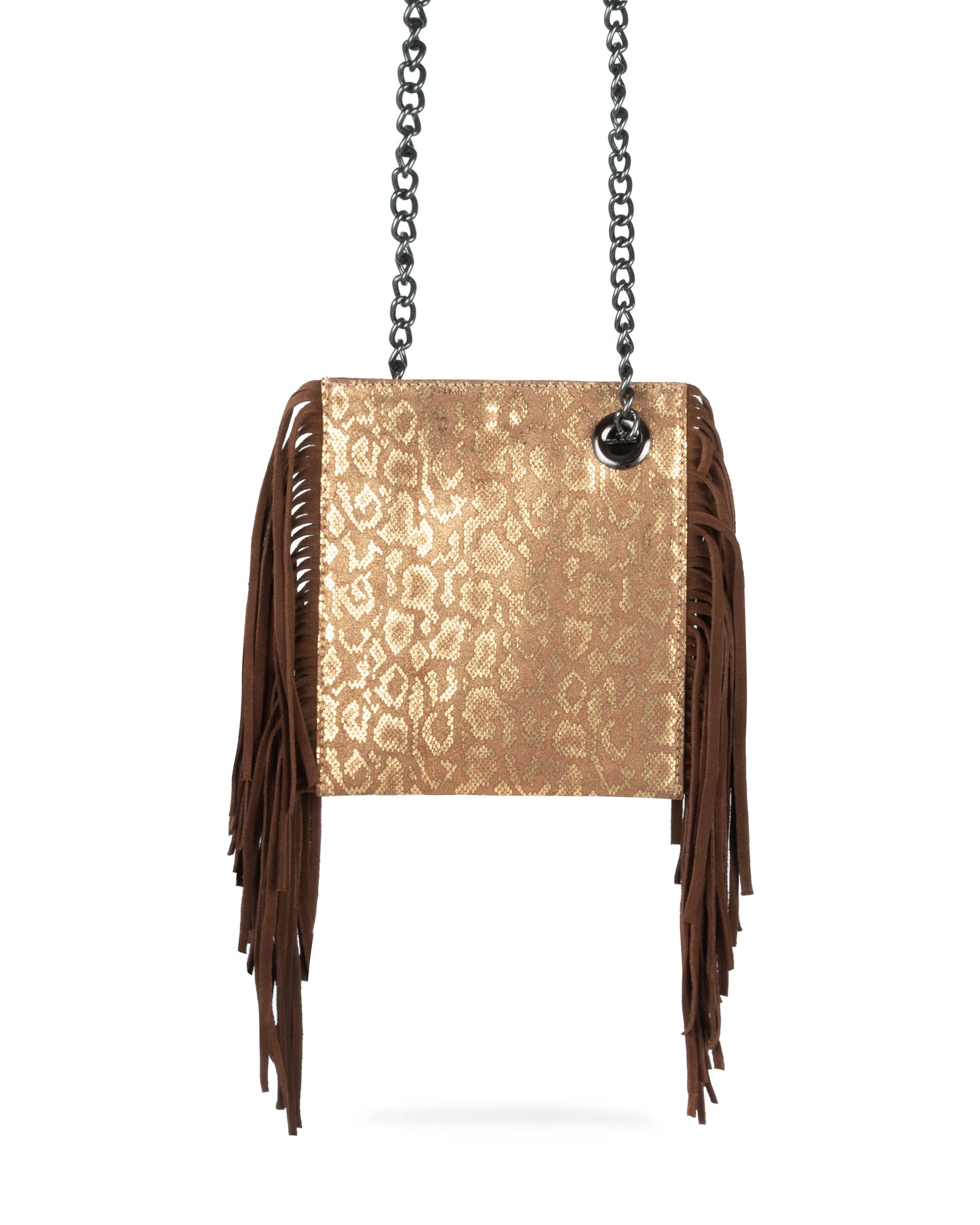 CROSSBODY CHELSEA SNAKE GOLD
