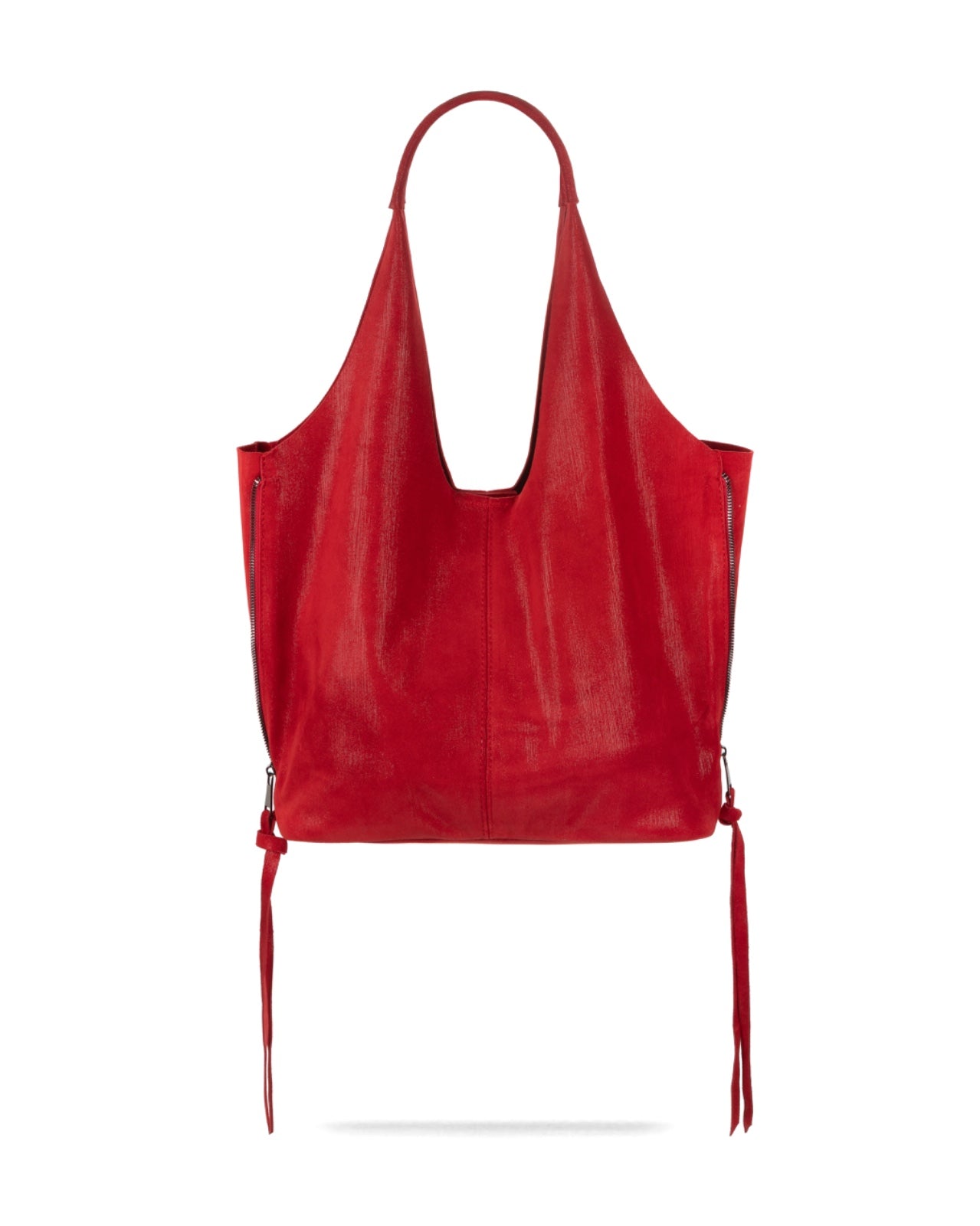 BOLSA HUDSON GAMUZA ROJA