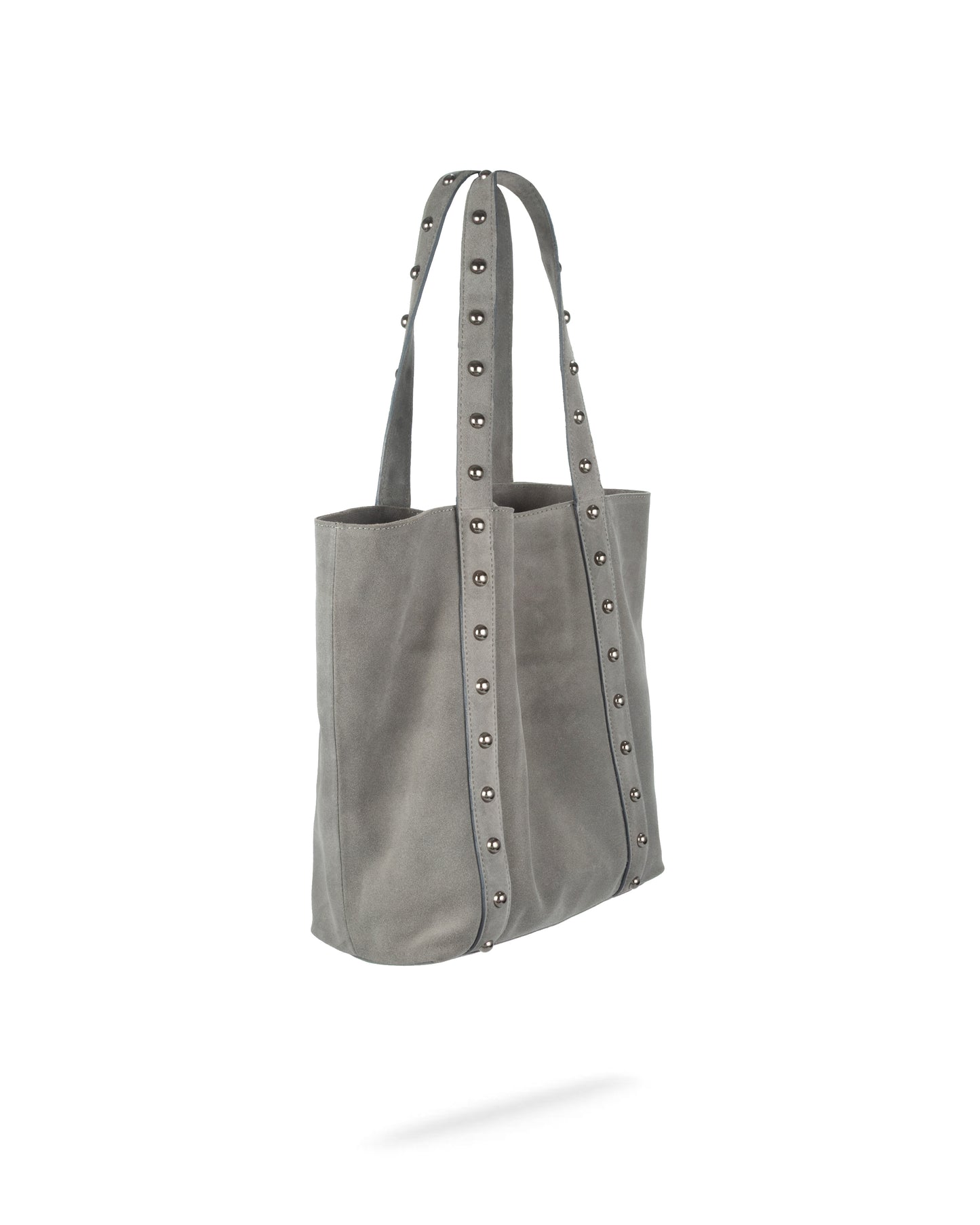 BOLSA LEXI GAMUZA GRIS