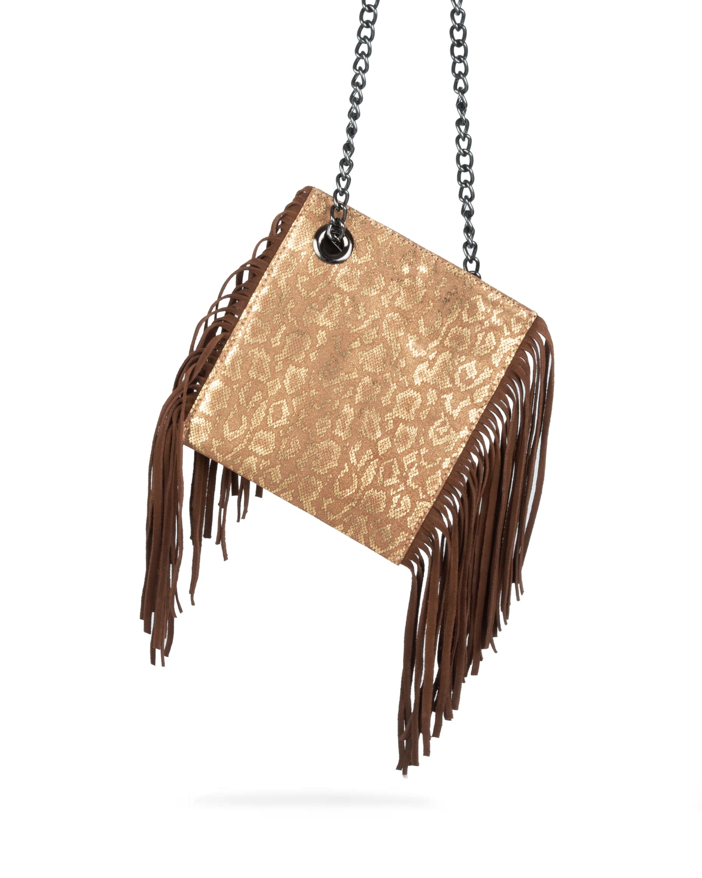 CROSSBODY CHELSEA SNAKE GOLD