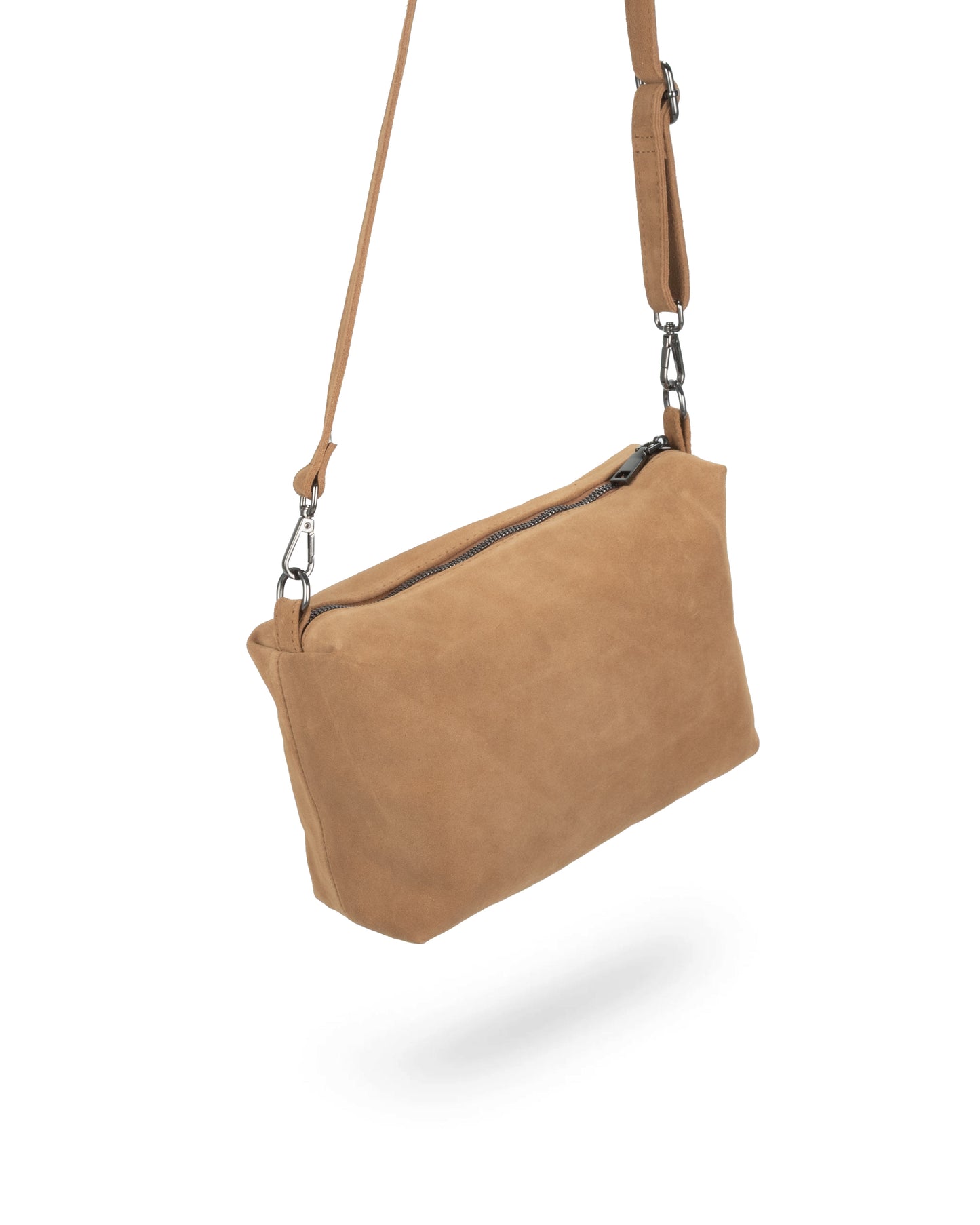 BOLSA LEXI GAMUZA CAMEL