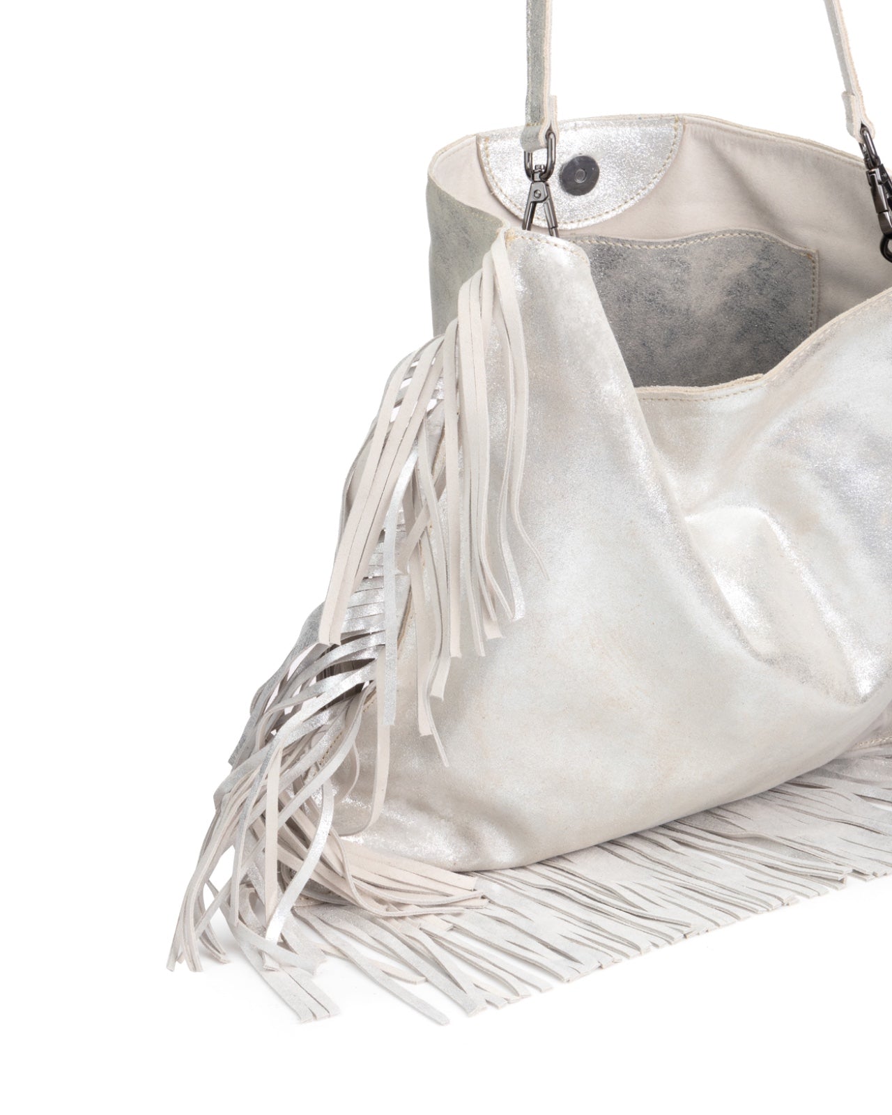 BOLSA SOHO PERLA METÁLICO