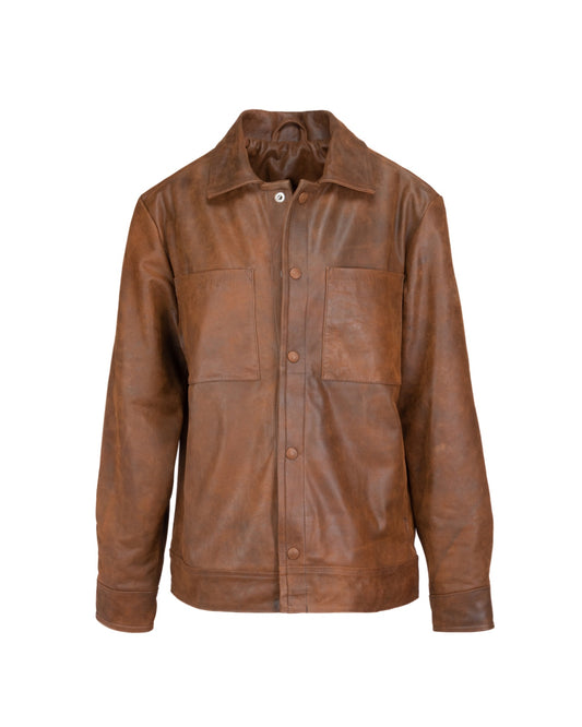 CHAMARRA DE PIEL HOMBRE