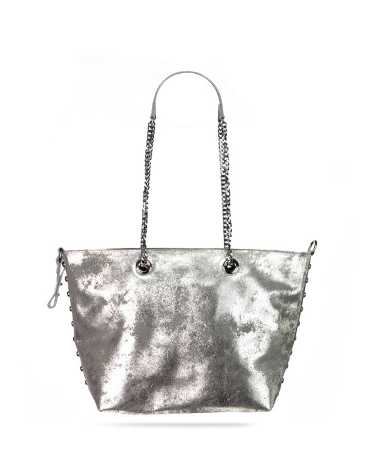 BOLSA MADISON GRIS PLATA